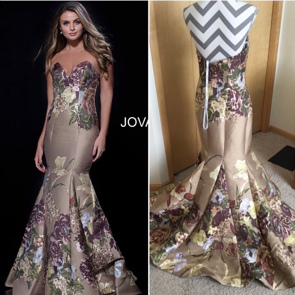 Jovani mermaid gown dress maxi
